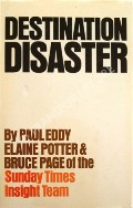Book cover of Destination Disaster by EDDY, Paul; POTTER, Elaine & PAGE, Bruce
